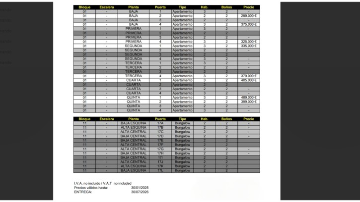 Mieszkanie Sprzedaż Costa Blanca Mil Palmeras 11
